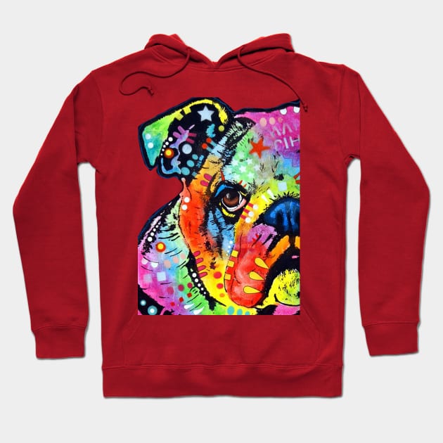 Lovely Multicolor Dog Hoodie by Cee_Why